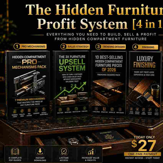 THE HIDDEN FURNITURE PROFIT SYSTEM™ [4 in 1] [27 USD]